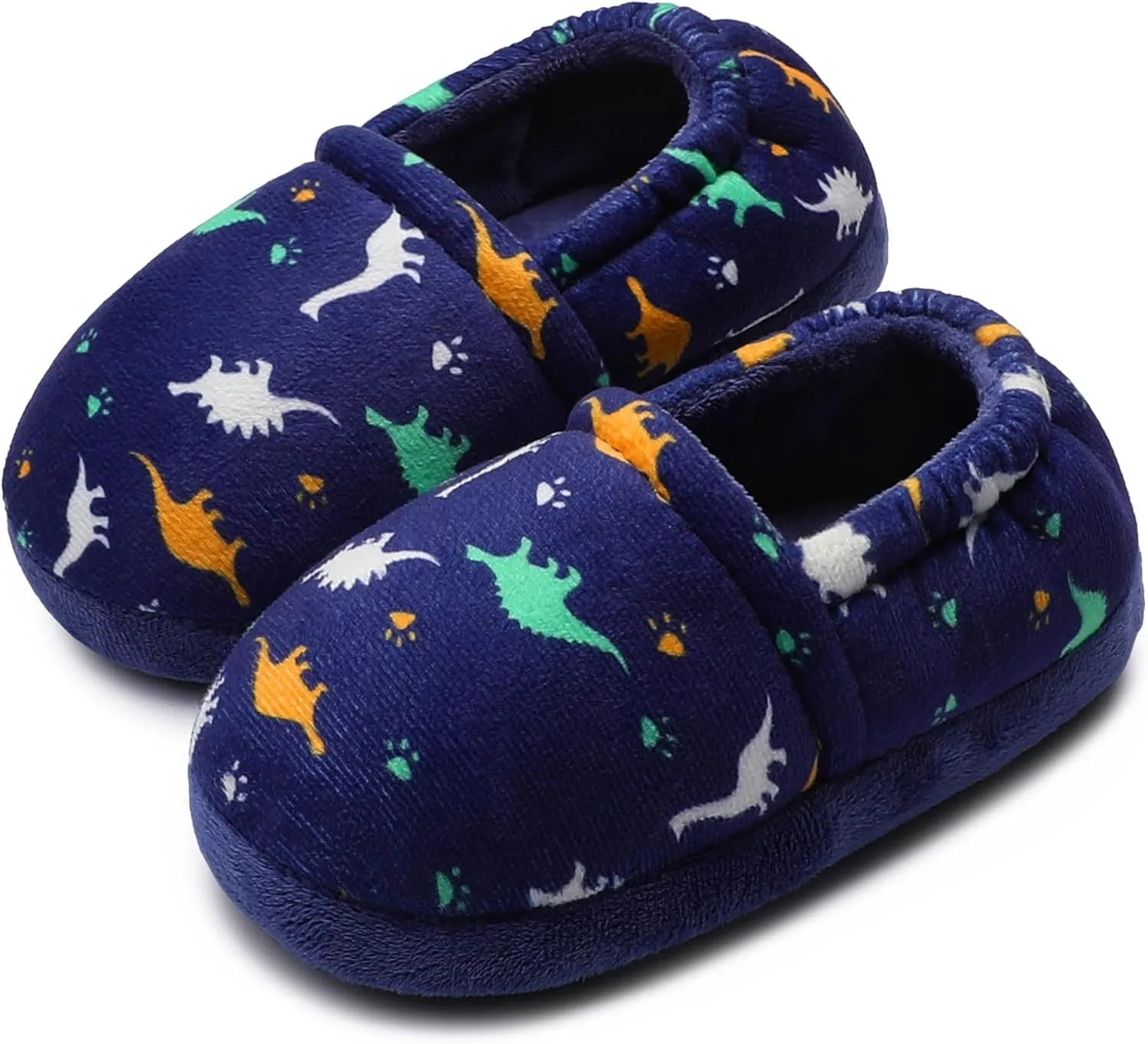 Kids Slippers Boys House shoes Anti Skid Bedroom Dinosaur