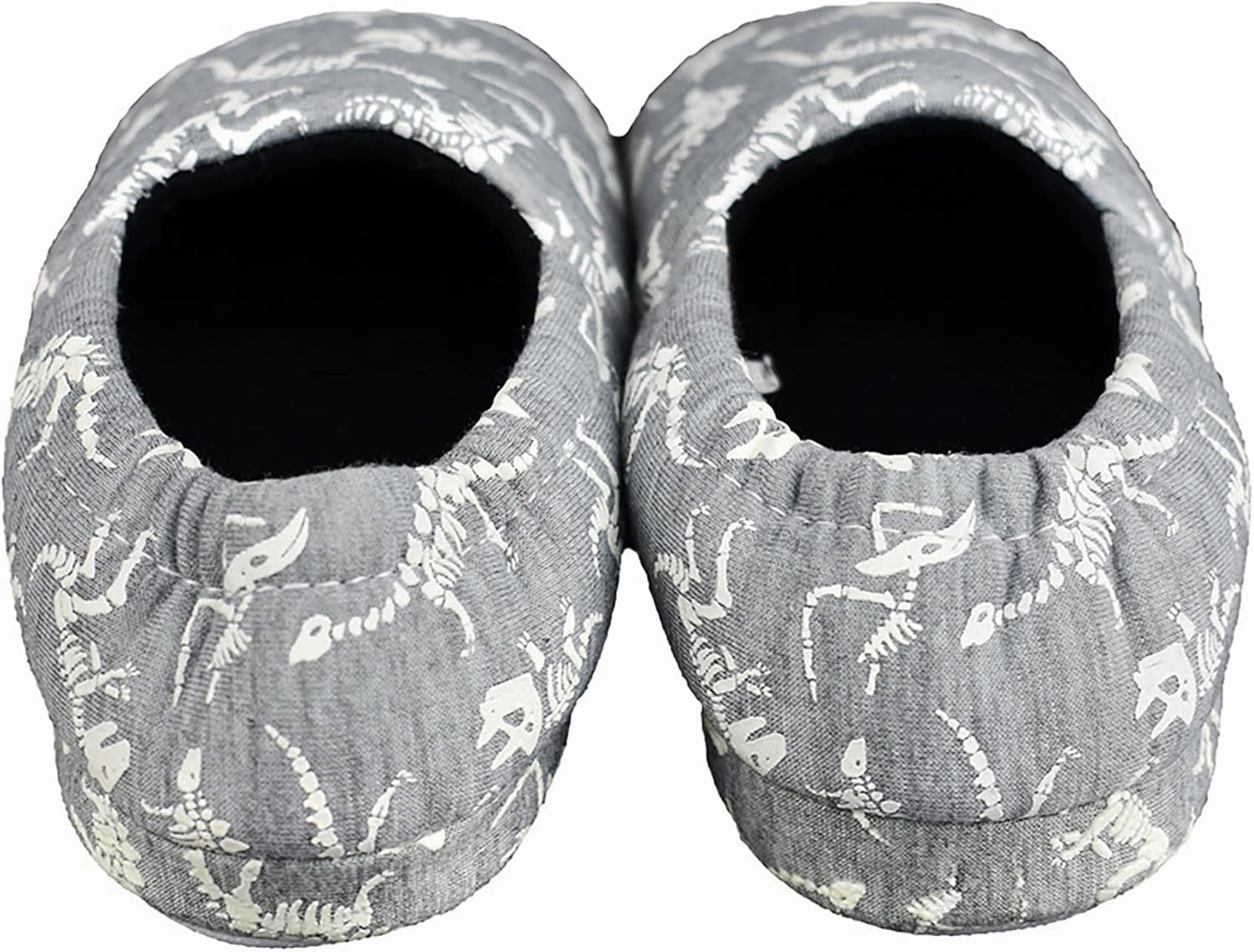 Kids Big Boys Warm Slippers with Soft Memory Foam Indoor Anti-Slip Cute Dinosaur Slippers