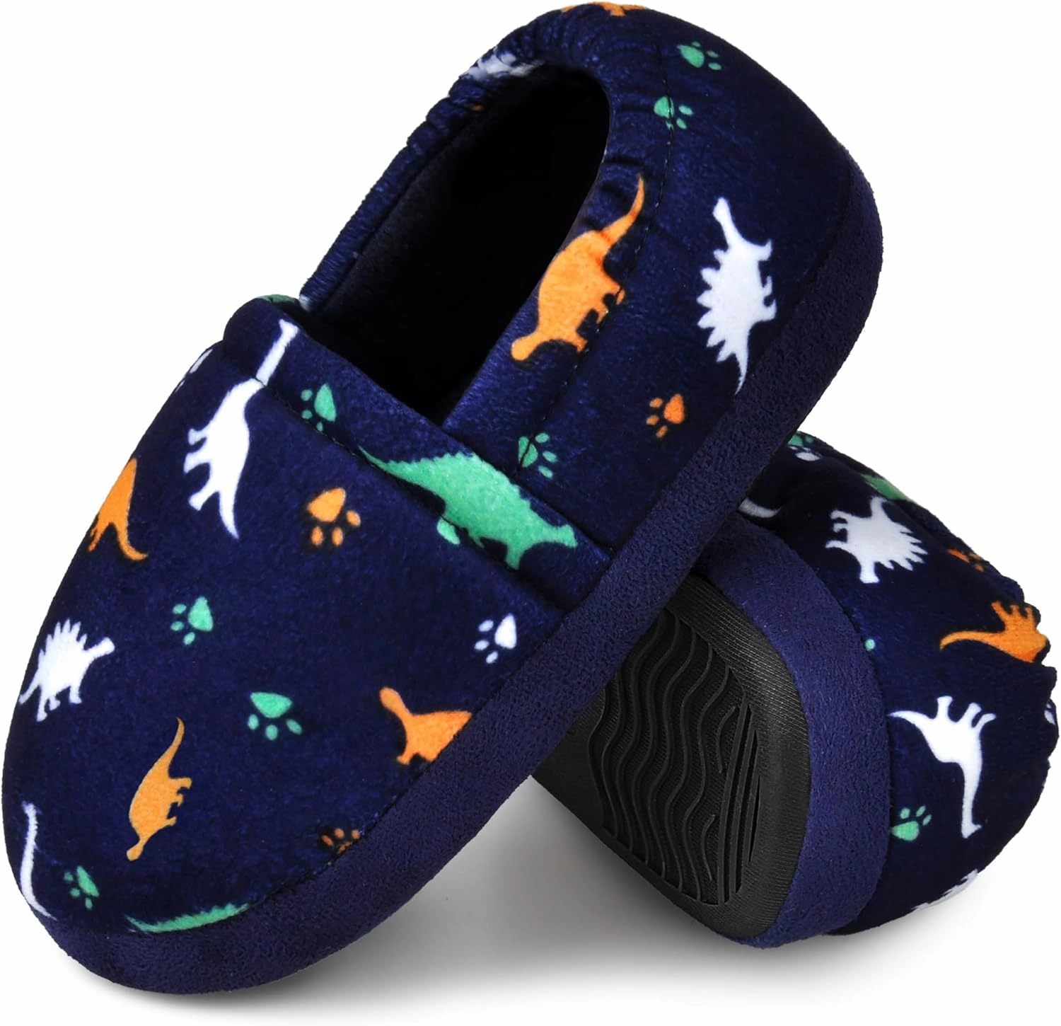 Kids Slippers Boys House shoes Anti Skid Bedroom Dinosaur