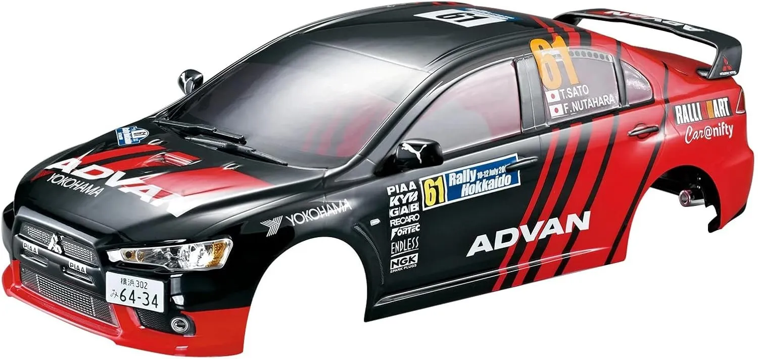 Killerbody 1/10 RC Painted Touring Racing Drift Car Body (Lancer Evolution X)