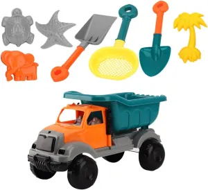Kisangel 1 Set 8Pcs Beach Sand for Engineering Vehicle Playthings Educational for Hands Sandbox Random Color