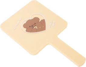 KOHARA Decorative Mirrors Hand held Mirror Cute Hand Mirror Hand Makeup Mirror Mini Cosmetic Mirror Magnifying Hand Mirror Bear Hand Mirror Cute Mirror Vanity Mirror Handheld Travel Glass