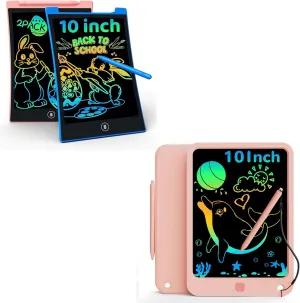 KOKODI Kid Toys LCD Writing Tablet, Colorful Toddler Drawing Pad Doodle Board Erasable, Educational Learning Toys Birthday Gifts for Girls Boys Age 3 4 5 6 7 8