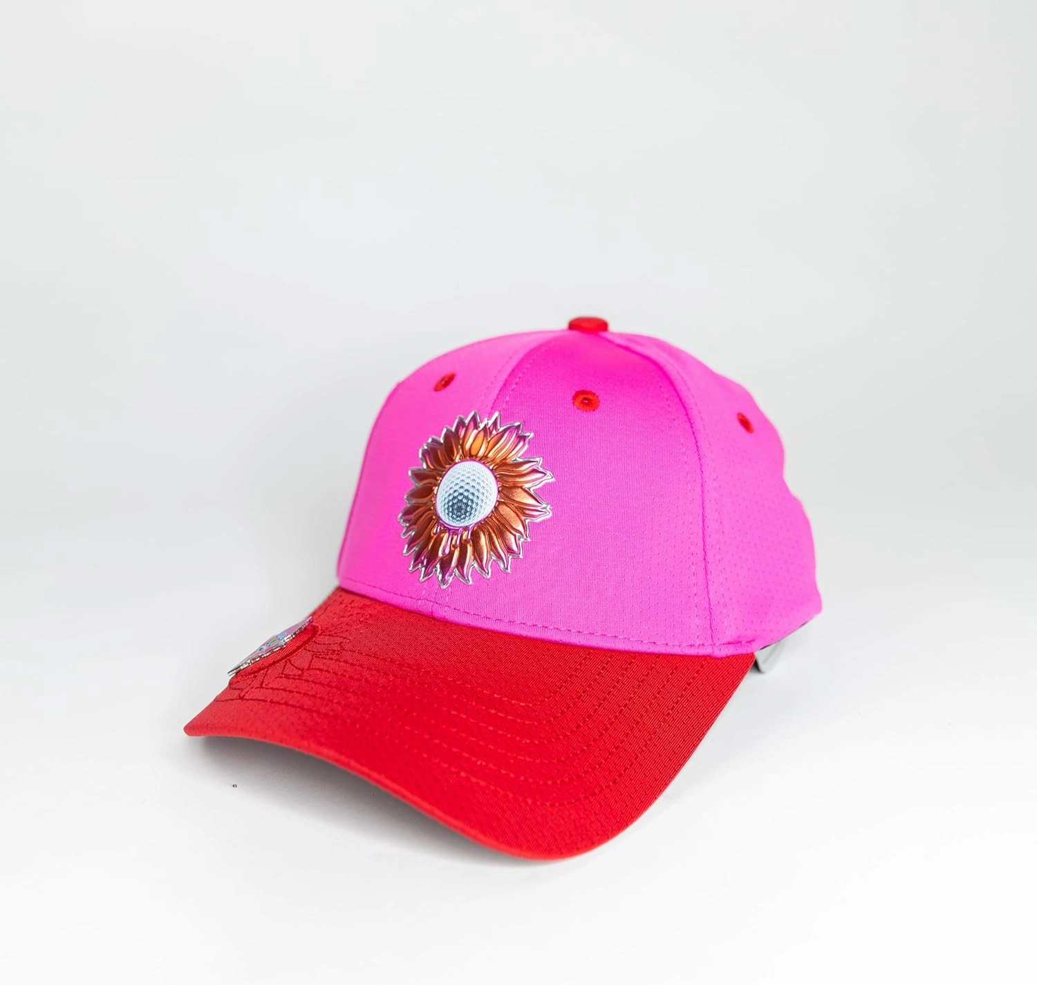 Ladies Adjustable Hats - Tee Holder with Tees & Bill Magnet with Ball Marker - 100% Custom Made