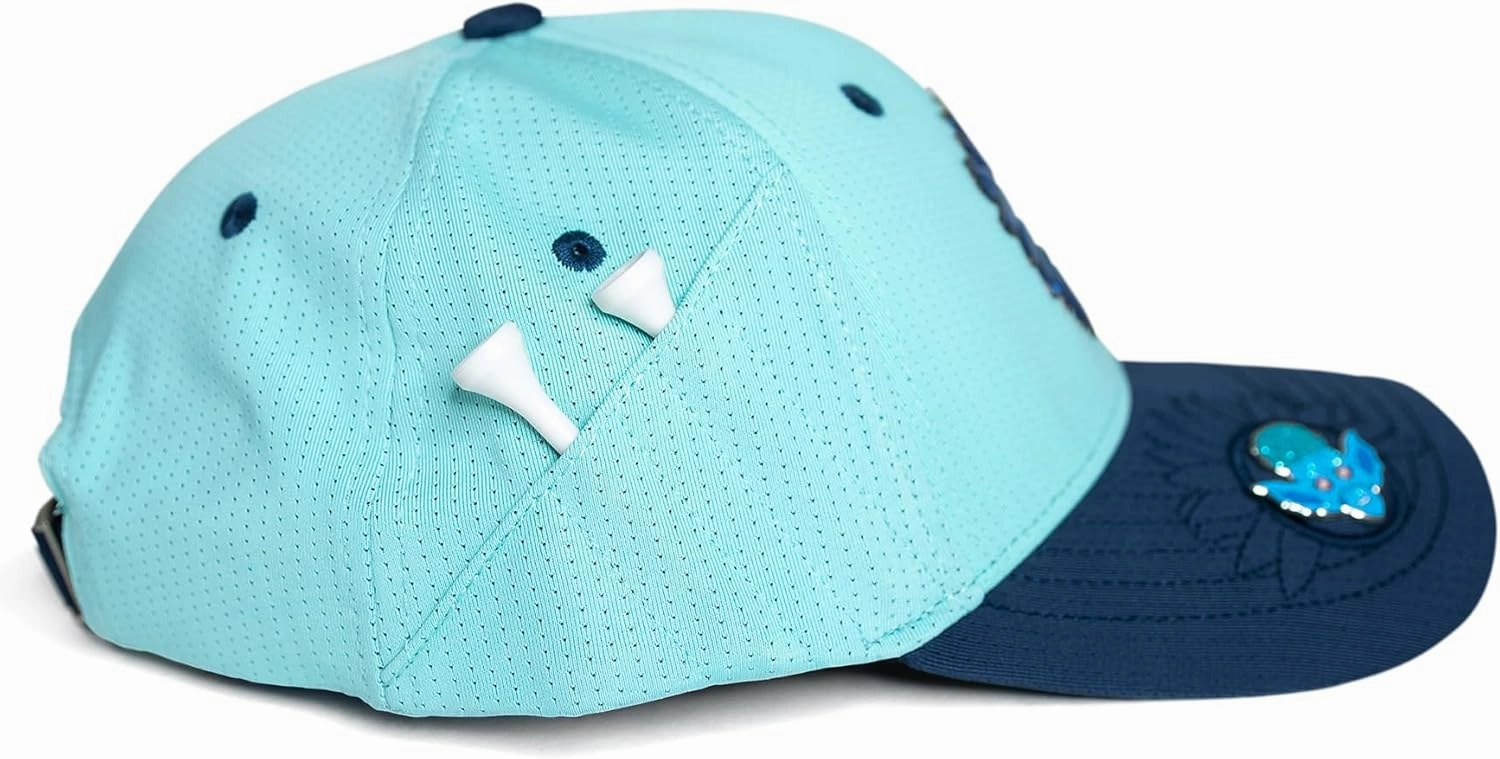 Ladies Adjustable Hats - Tee Holder with Tees & Bill Magnet with Ball Marker - 100% Custom Made