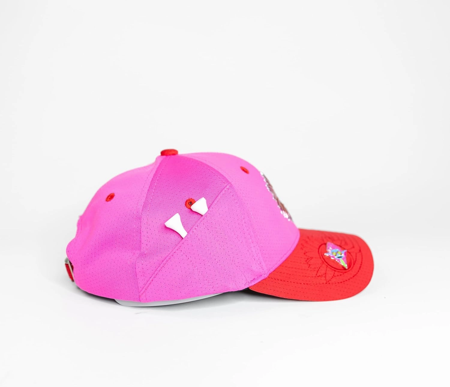 Ladies Adjustable Hats - Tee Holder with Tees & Bill Magnet with Ball Marker - 100% Custom Made