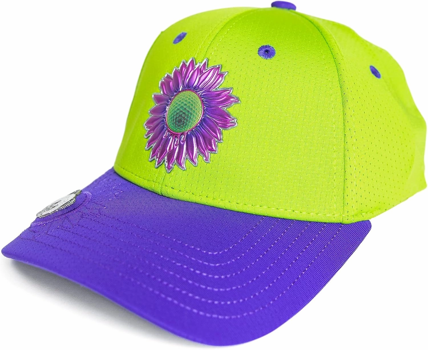 Ladies Adjustable Hats - Tee Holder with Tees & Bill Magnet with Ball Marker - 100% Custom Made