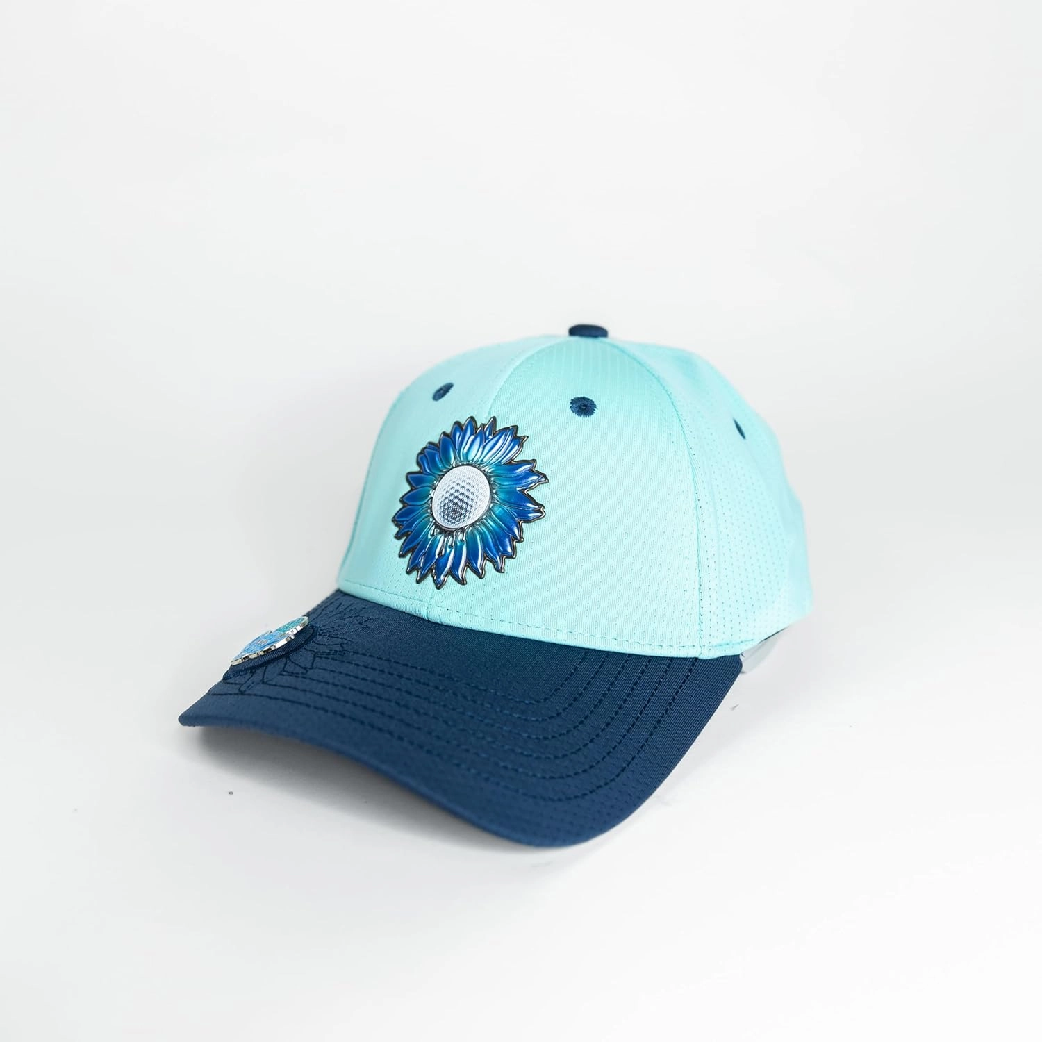 Ladies Adjustable Hats - Tee Holder with Tees & Bill Magnet with Ball Marker - 100% Custom Made