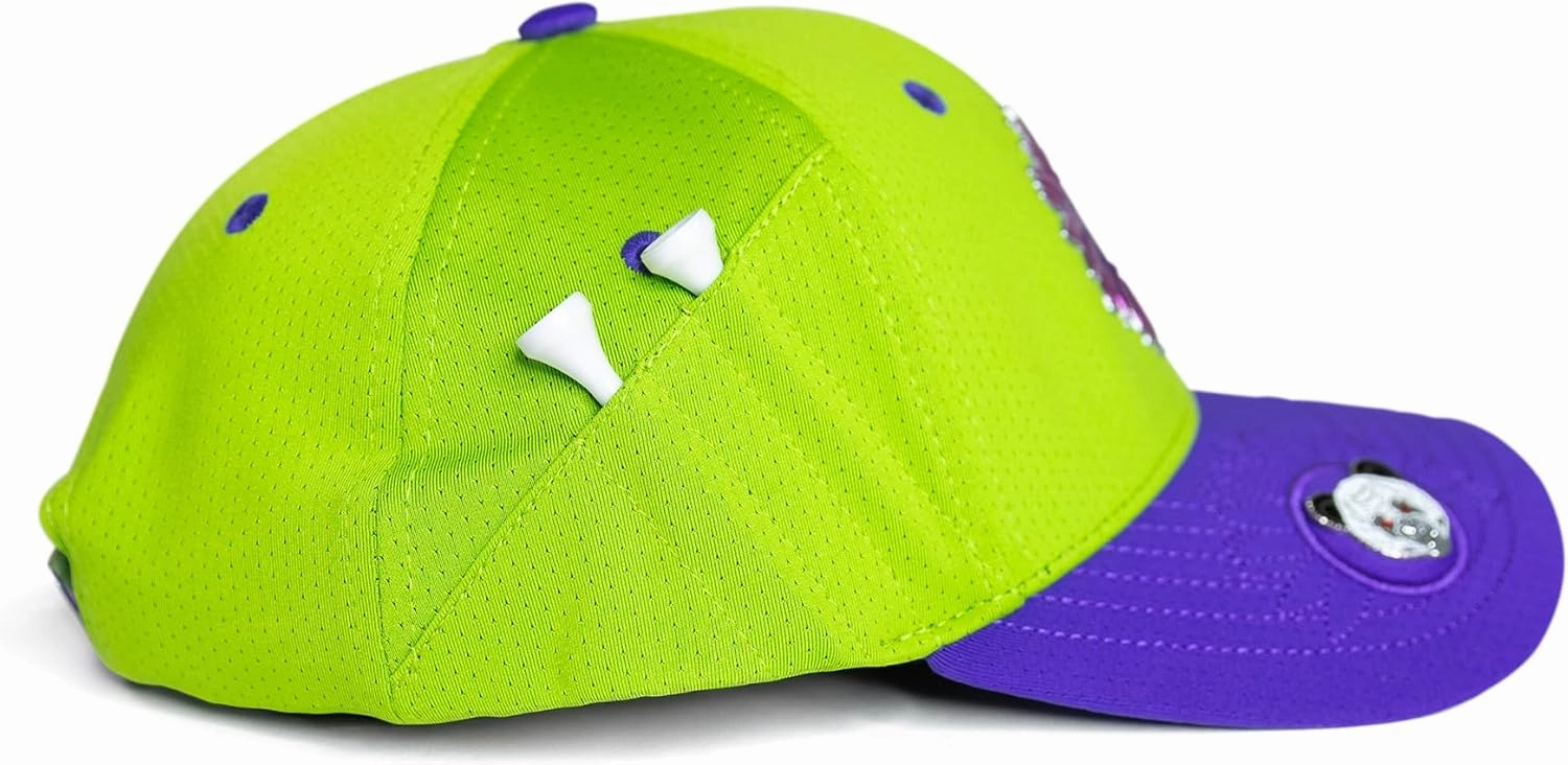 Ladies Adjustable Hats - Tee Holder with Tees & Bill Magnet with Ball Marker - 100% Custom Made