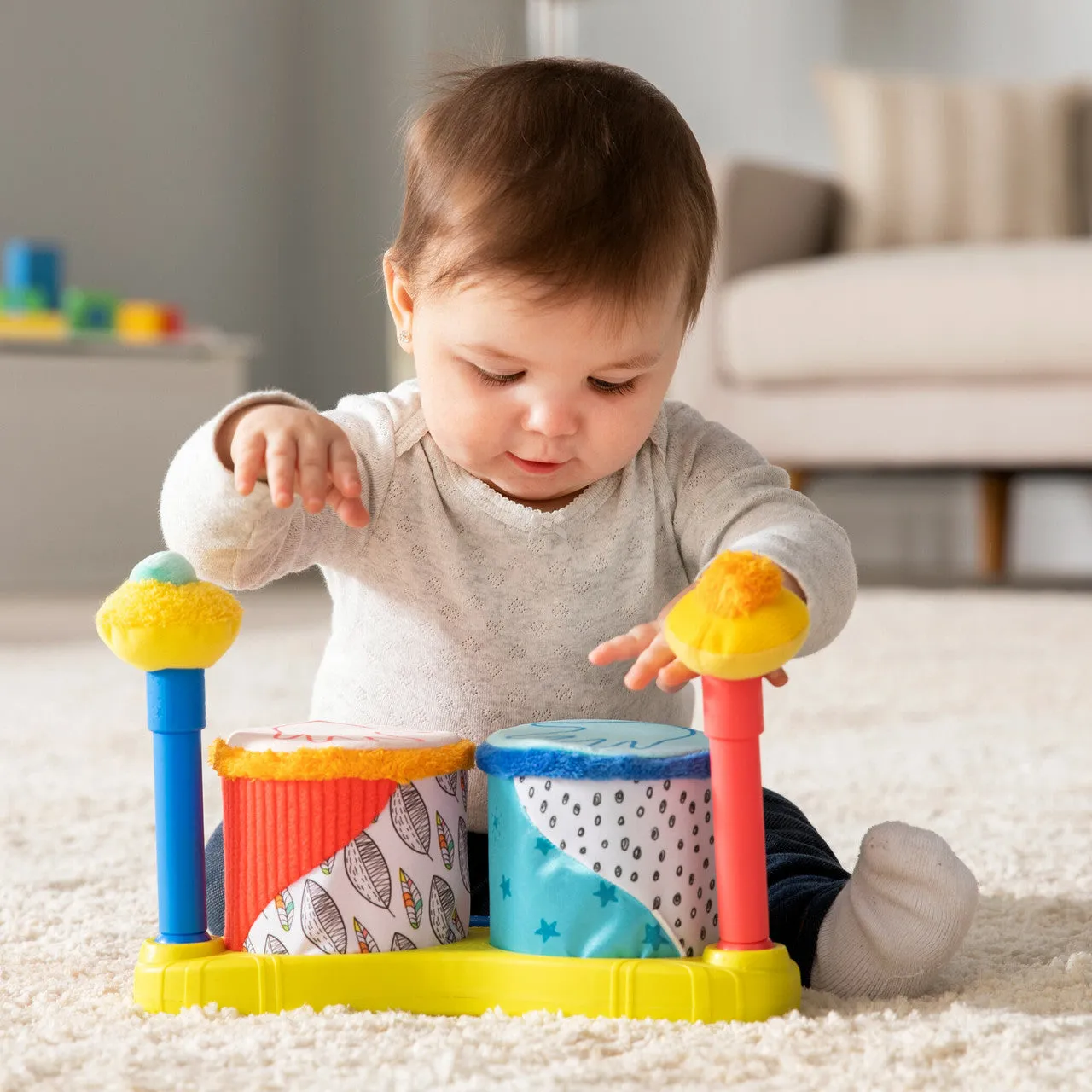 Lamaze Squeeze Beats™ First Drum Set
