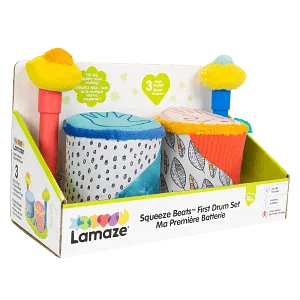Lamaze Squeeze Beats First Drum Set