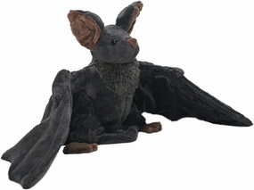 Large Bat Plush Toys, Creepy Goth Lifelike Bats Plushie Dolls, Soft Hugging Toys for Halloween, Easter, Christmas, Valentines, Birthday Gifts