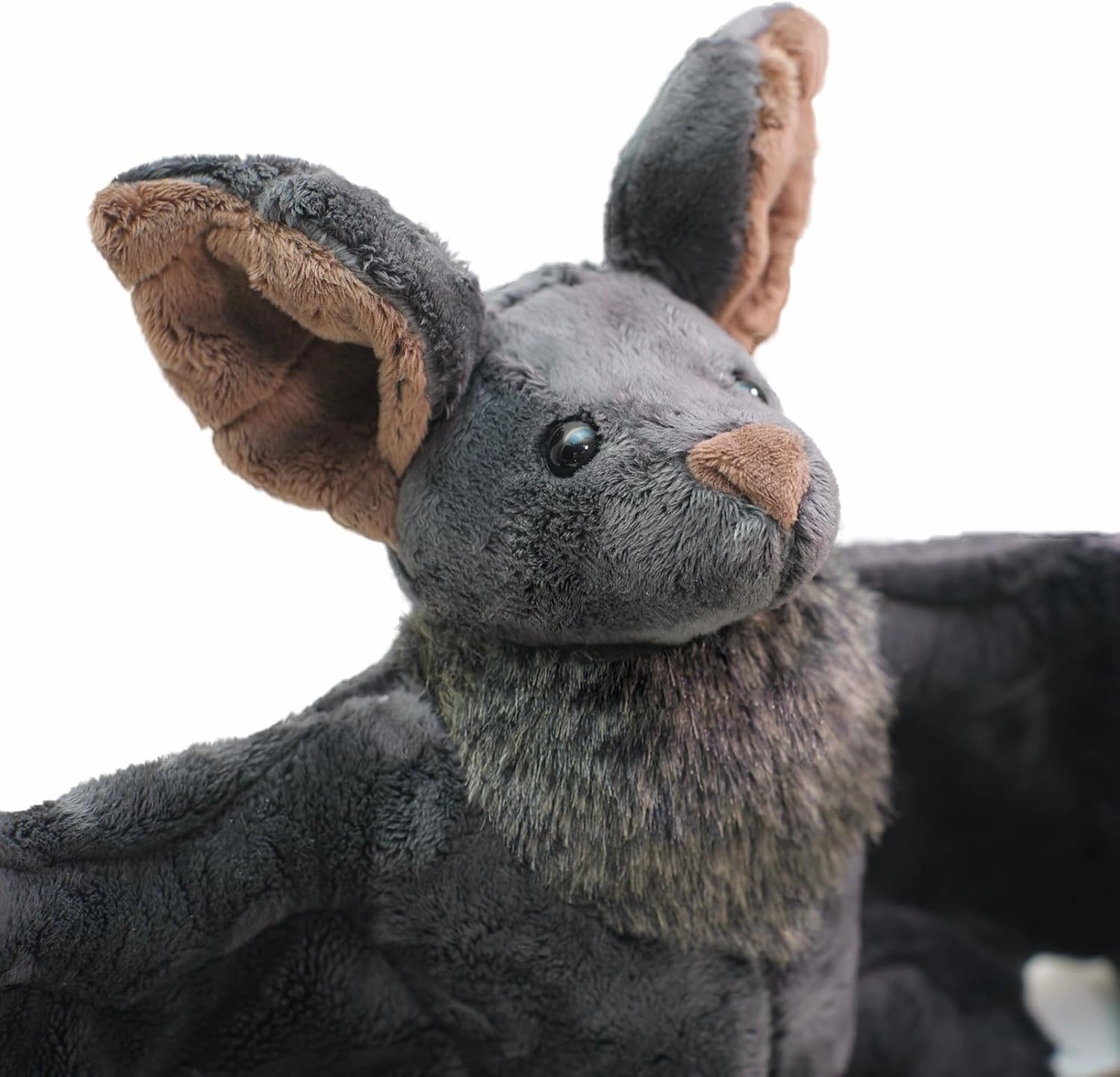 Large Bat Plush Toys, Creepy Goth Lifelike Bats Plushie Dolls, Soft Hugging Toys for Halloween, Easter, Christmas, Valentines, Birthday Gifts