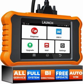 LAUNCH Creader Elite V2.0 for Land Rover Jaguar OBD2 Scanner, 2025 Bi-Directional Full Systems Diagnostic Scan Tool, All Reset Services, Active Test, Height Calibration, Lifetime FRee Update, Auto VIN