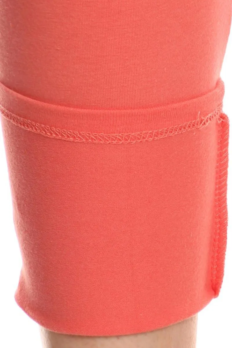 Leggings Depot Cotton Women's Premium Quality Ultra Soft Solid Leggings