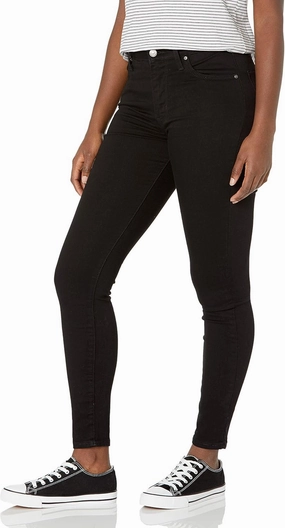 Levi's Women's 721 High Rise Skinny Jeans, Soft Black, 34 (US 18) S