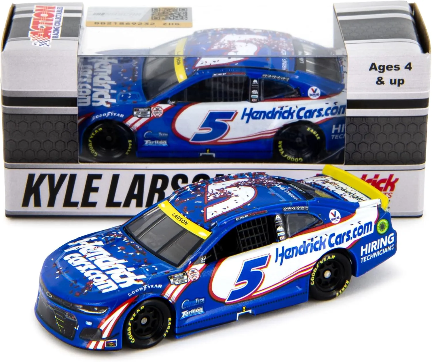 Lionel Racing Kyle Larson 2021 Charlotte Roval Race Win Diecast Car 1:64 Scale