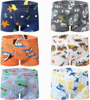 Little Boys Soft Cotton Briefs Toddler Kids Underwear Various cute patterns 6-8-9Pack,size:2-3T 3-4T 4-5T 5-6years 7-8years