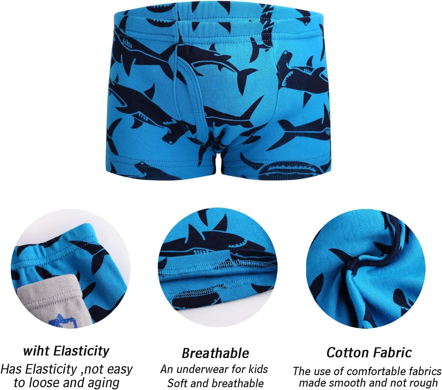 Little Boys Soft Cotton Briefs Toddler Kids Underwear Various cute patterns 6-8-9Pack,size:2-3T 3-4T 4-5T 5-6years 7-8years