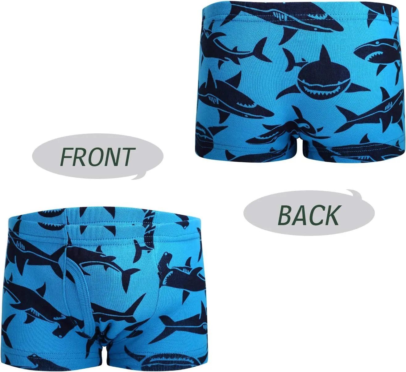 Little Boys Soft Cotton Briefs Toddler Kids Underwear Various cute patterns 6-8-9Pack,size:2-3T 3-4T 4-5T 5-6years 7-8years
