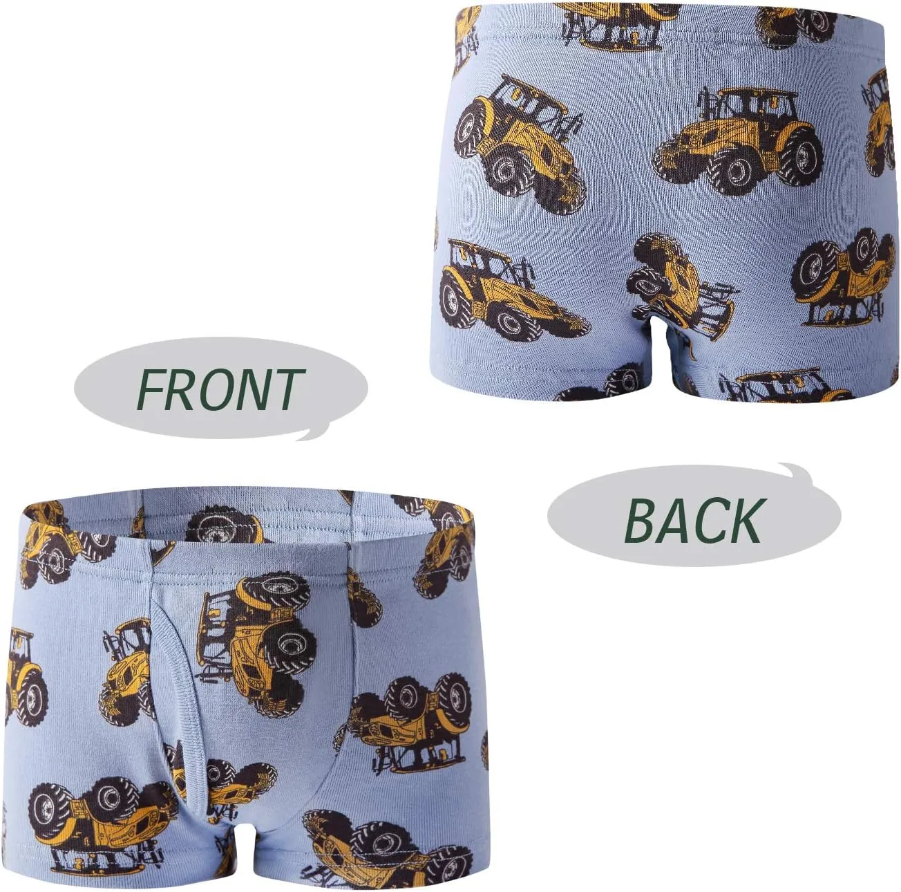 Little Boys Soft Cotton Briefs Toddler Kids Underwear Various cute patterns 6-8-9Pack,size:2-3T 3-4T 4-5T 5-6years 7-8years