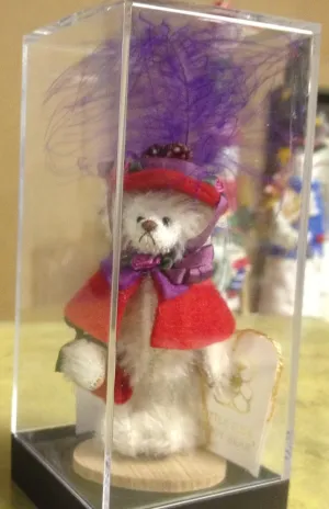 Little Gems "Mademoiselle Rouge" Teddys Exclusive Mini Mohair Bear