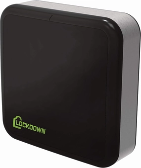 Lockdown Puck Monitoring System with WiFi, Free Updated App, Door Sensor, Motion and Temperature Detection and Easy Install for Vault, House and Room Security