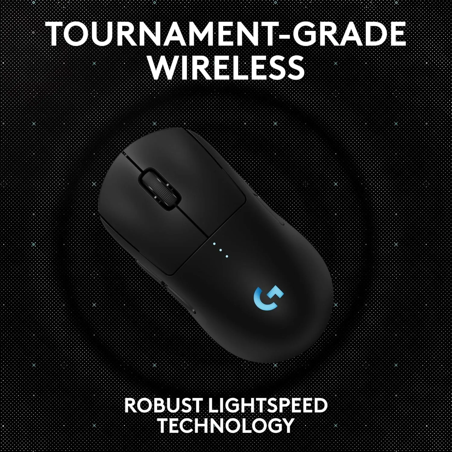 Logitech G PRO 2 Lightspeed Wireless Gaming Mouse, Right- or Left-Handed Mouse with up to 4 Customizable and Switchable Magnetic Side Buttons, 44K DPI Sensor, USB-C Charging, for PC/Mac - Black