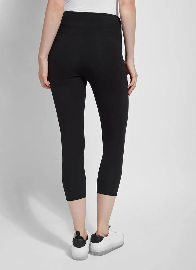 Lyssé Cotton Cropped Leggings – Breathable Cotton Leggings for Women with Soft Cotton Spandex Fabric