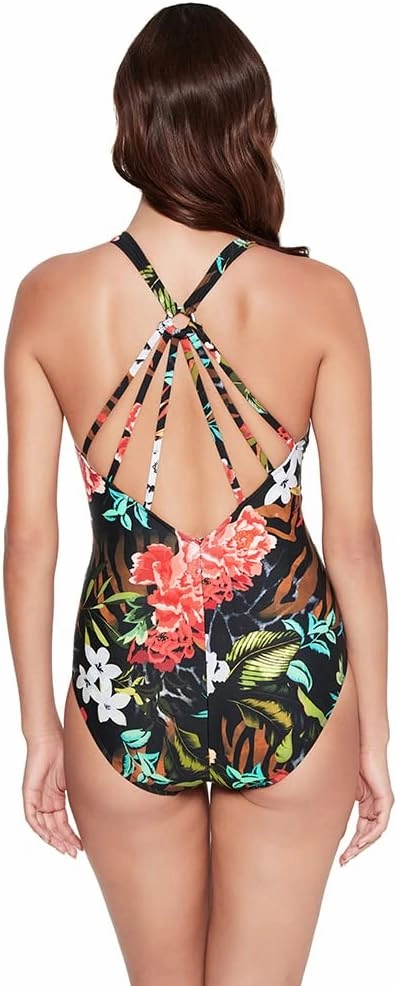 MagicSuit Women's Swimwear Force of Nature Drew Tummy Control Soft Cup One Piece Swimsuit