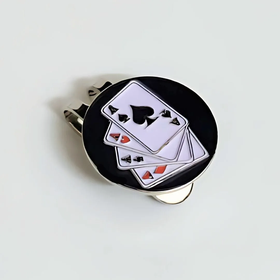 Magnetic Ace Cap Clip & Marker