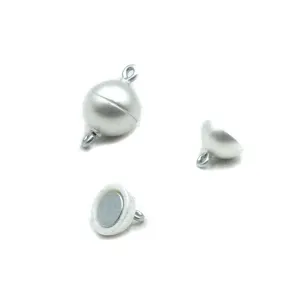 Magnetic Acrylic Clasp- Pearl