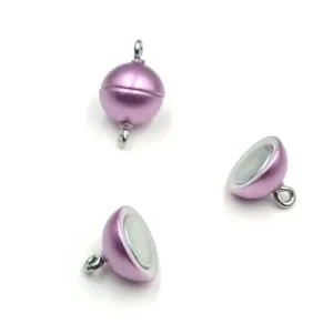 Magnetic Acrylic Clasp- Purple