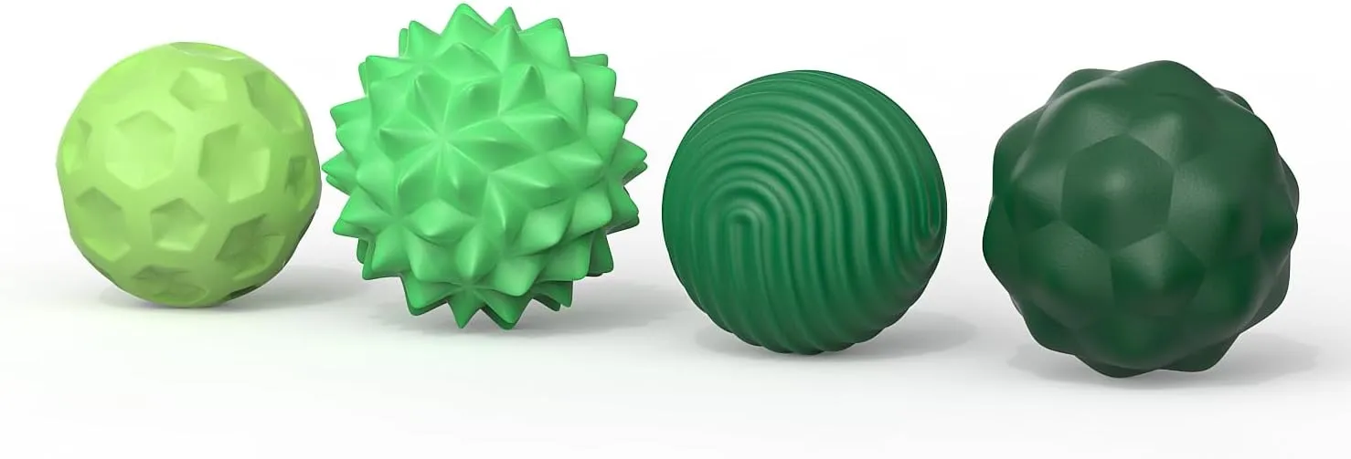 Magnetic Balls Fidget Toys - 8pcs Attraction Balls with Textures Silicone Shell for Adults,Stress Relief Sensory Toys for Autism ADHD Anxiety,Desk Fidget Toys,Stocking Stuffers for Teens Womens Gifts