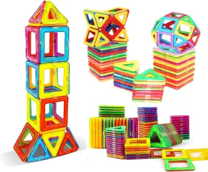 Magnetic Building Blocks 30PCS Toddler Toys Magnetic Building Blocks for Kids Magnetic Tiles 3D Magnetic Toys Set Castle Toys Tiles Educational STEM Toys for Over 3 Years Old Boys Girls（Y02）