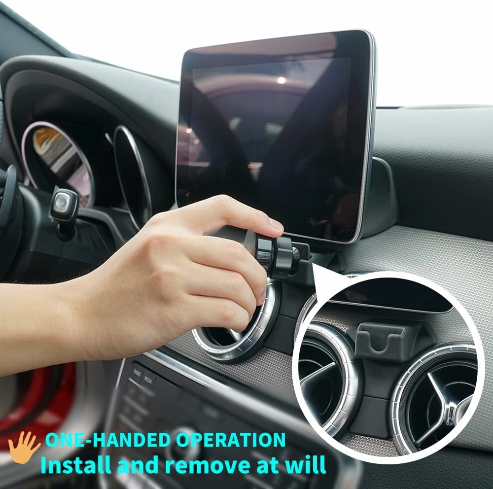 Magnetic Phone Car Mount Fit for Mercedes Benz GLA Class 2015-2020 CLA-Class 2013-2019,Custom Fit Car Phone Stand for Air Vent Dashboard, Car Mount Magnet for 3-7 Inch