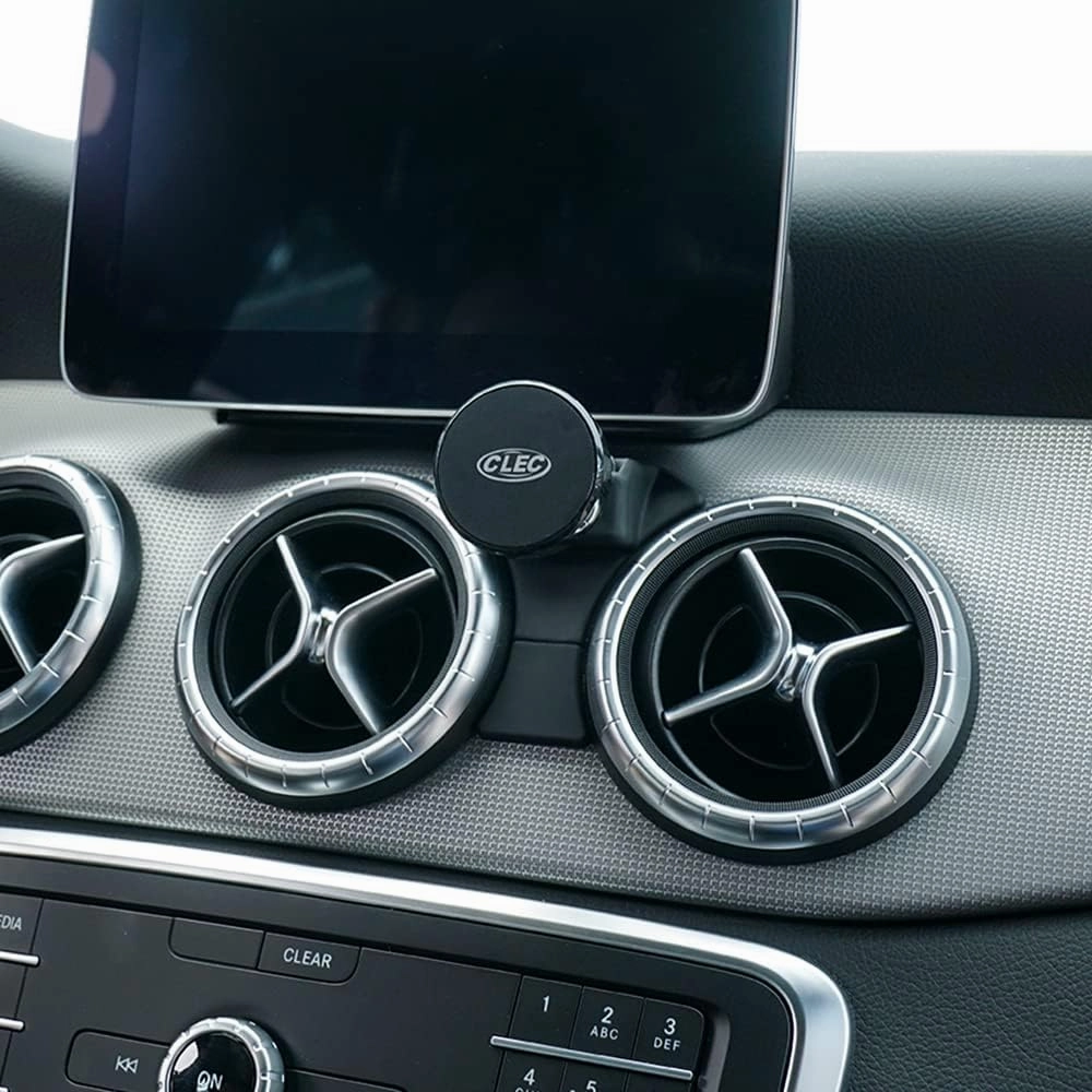 Magnetic Phone Car Mount Fit for Mercedes Benz GLA Class 2015-2020 CLA-Class 2013-2019,Custom Fit Car Phone Stand for Air Vent Dashboard, Car Mount Magnet for 3-7 Inch
