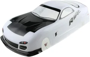 Manrock 1/10 Scale RC Painted Drift Racing Touring Onroad Car Body Shell RX7 White