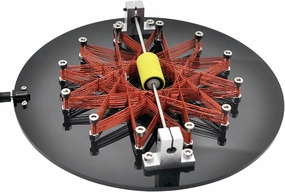 Marko Rodin Brushless Induction Star Coil Motor, Kinetic Art Device, Electromagnetic Drive with, Educational Gadget for Teaching, Office Science Physics Small Toys