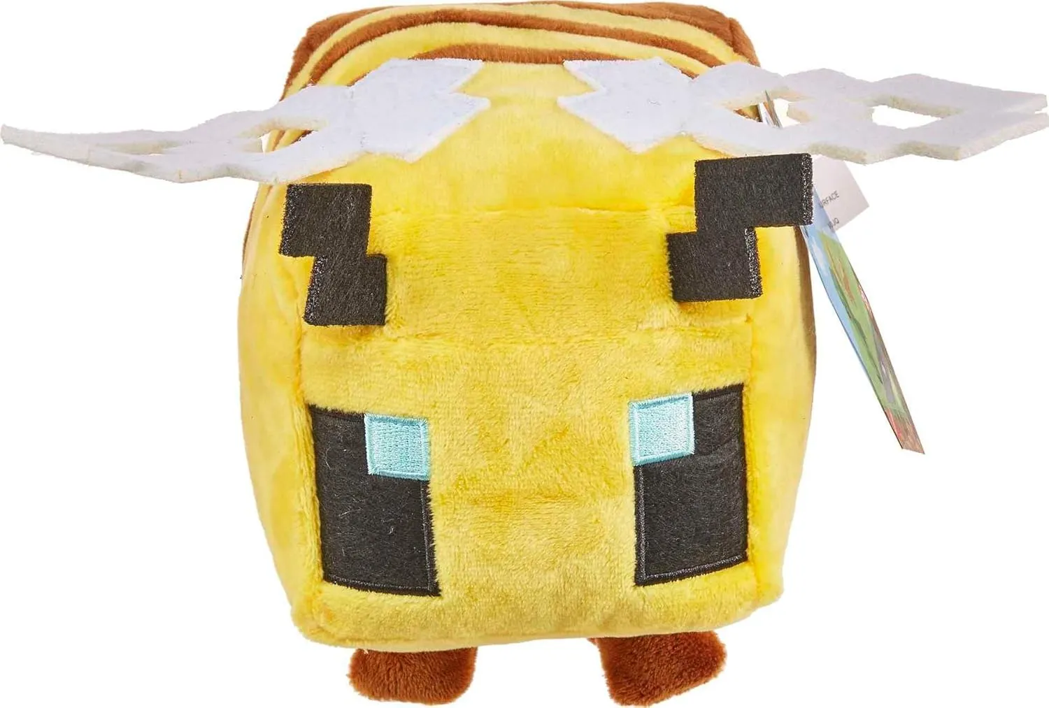 Mattel Minecraft Basic 8-inch Plush Bee Stuffed Animal Figure, Soft Doll Inspired by Video Game Character