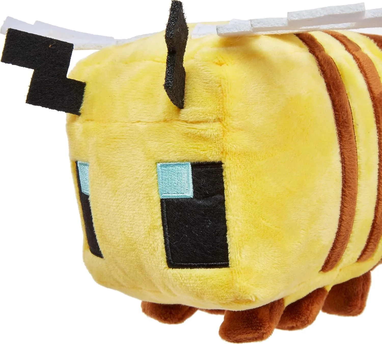Mattel Minecraft Basic 8-inch Plush Bee Stuffed Animal Figure, Soft Doll Inspired by Video Game Character