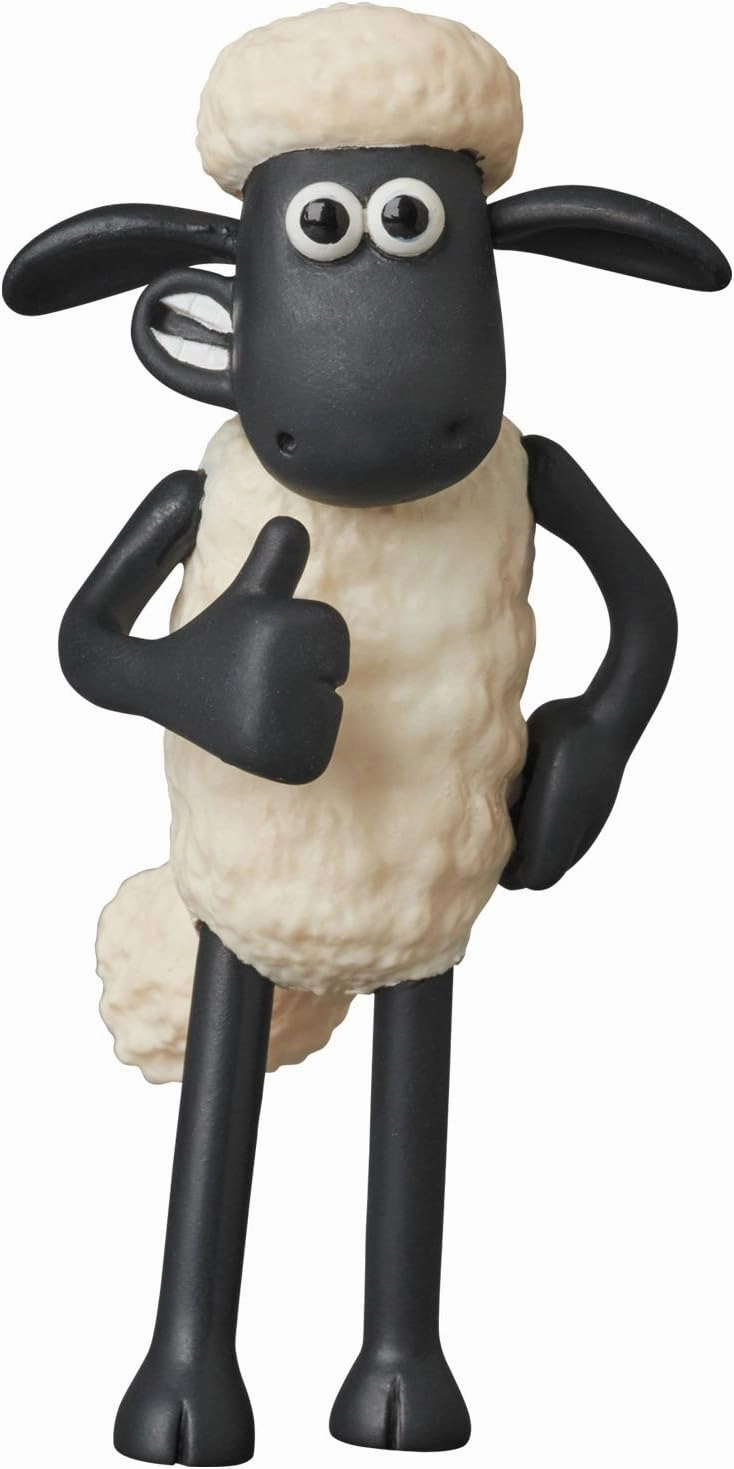 Medicom UDF Ultra Detail Figure No. 425 Aardman Animation Shaun The Sheep 73mm Pre-Painted PVC Figure