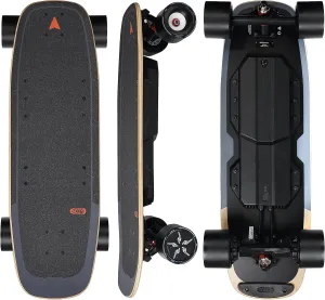 MEEPO Mini5 MINI3 Max Electric Skateboard with Remote, Up to 29 MPH Top Speed, 11 Miles Range,330 Pounds Max Load, Maple Cruiser for Adults and Teens