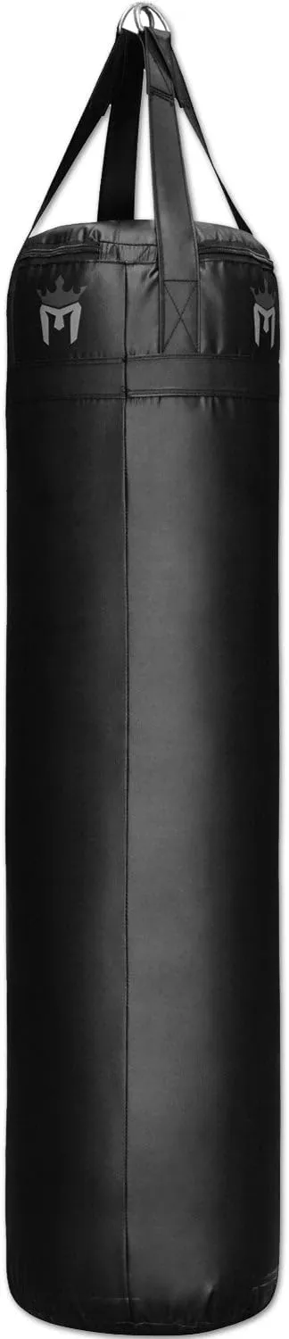 Meister 100lb Filled Heavy Bag for Boxing, MMA & Muay Thai - 60" Professional Kicking & Punching Bag
