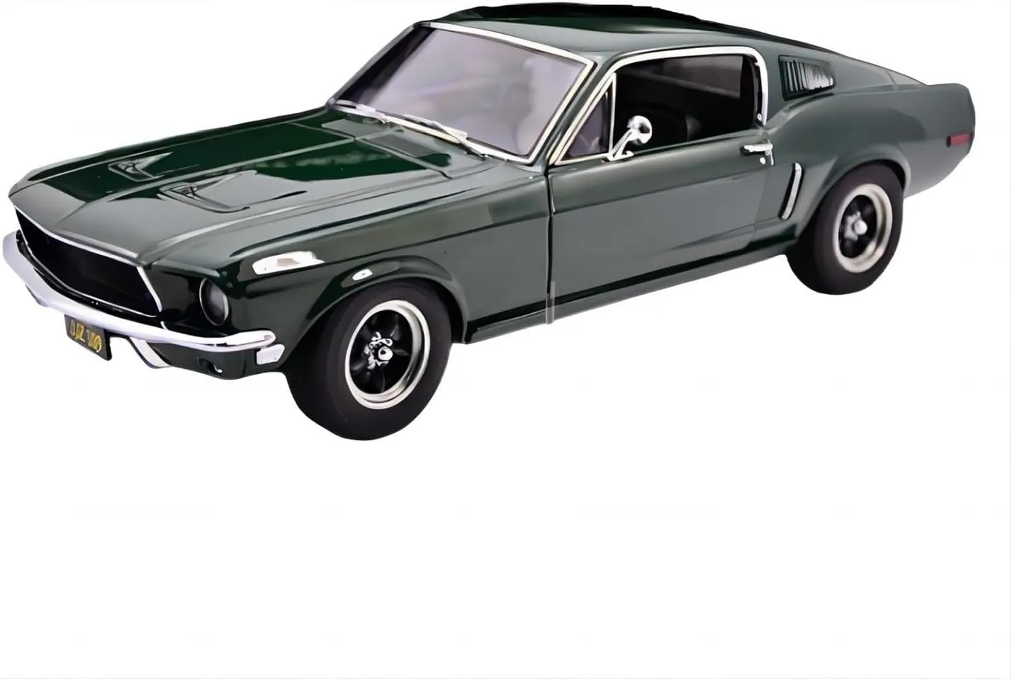 Metal Car Model 1:18 for Ford Mustang GT 1968 Simulation Car Model Die-cast Metal Classic Collection Die Cast Vehicles