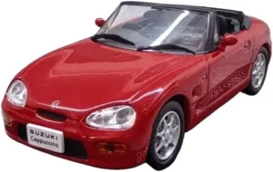 Metal Vehicles Toys 1/43 for Suzuki Cappuccino 1991 Alloy Car Model Mini Decorative Ornament Home Collection Display Home Or Office Décor
