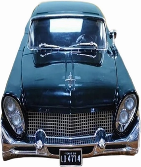 Metal Car Model 1:18 for Lincoln Continental Mark III 1958 Hardtop Simulation Car Model Alloy Vehicle Collection Die Cast Vehicles