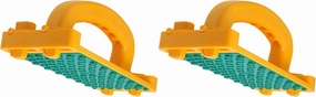 MICROJIG GRR-RIPPER GB-1 Grr-Rip Smart Hook Push-Block, 2-Pack, Yellow