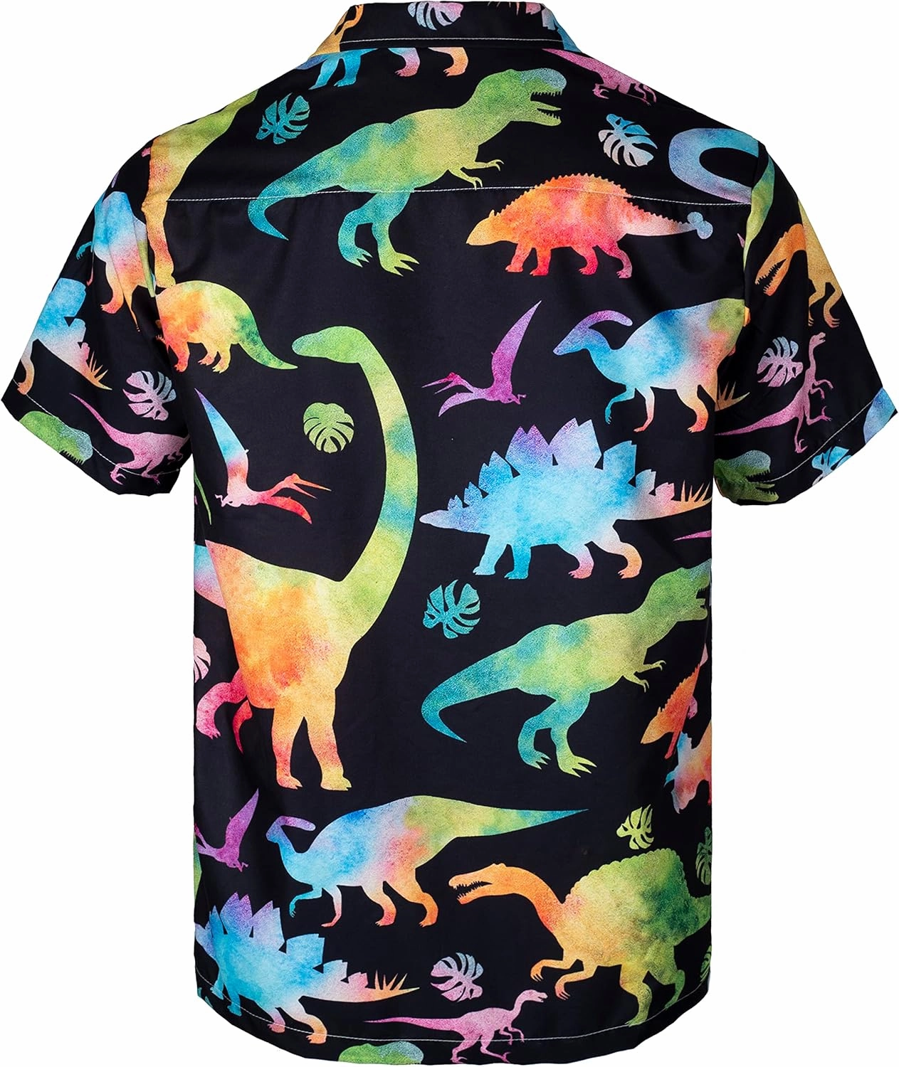 MIKENKO Funny Mens Hawaiian Shirts Short Sleeve Button Up Beach Summer Button Down Hawaiian Shirt for Men Women