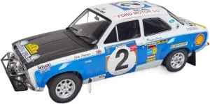 Miniature Models 1:18 Scale Escort MKII RS 1600#2 C6 Racing Car Model Static Decoration Ornaments Car Ornaments
